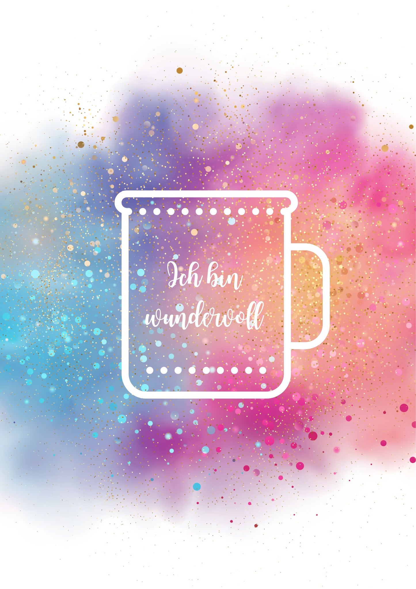 ICH BIN GENUG - Affirmationstasse