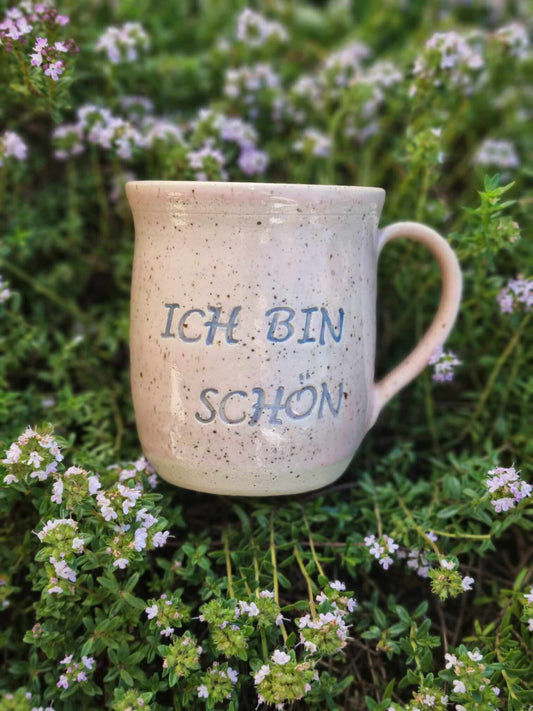 ICH BIN SCHÖN -  Affirmationstasse