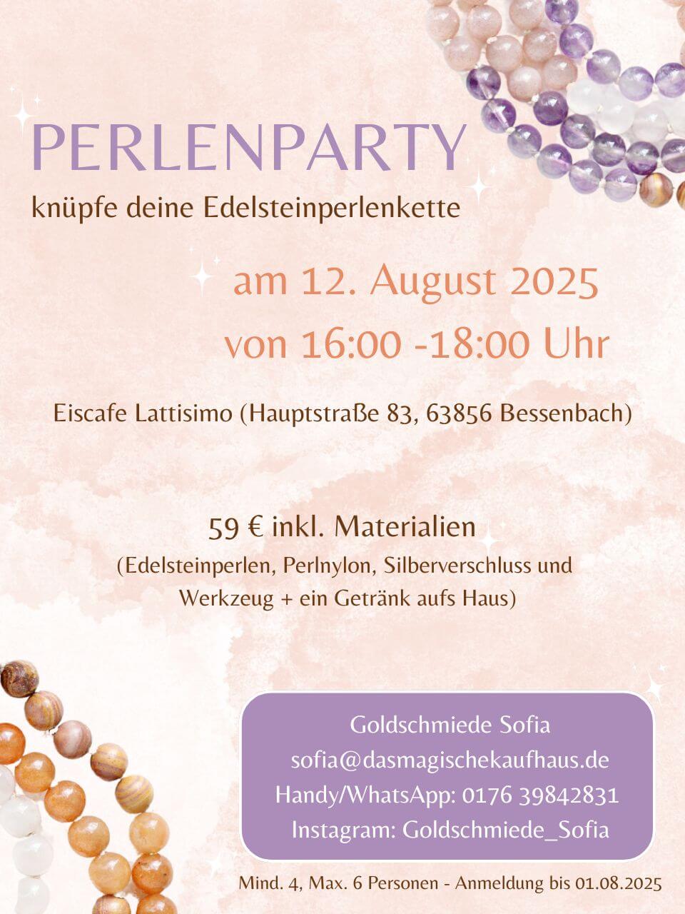 Perlenparty-workshop-Schmuckworkshop-Bessenbach-Aschaffenburg