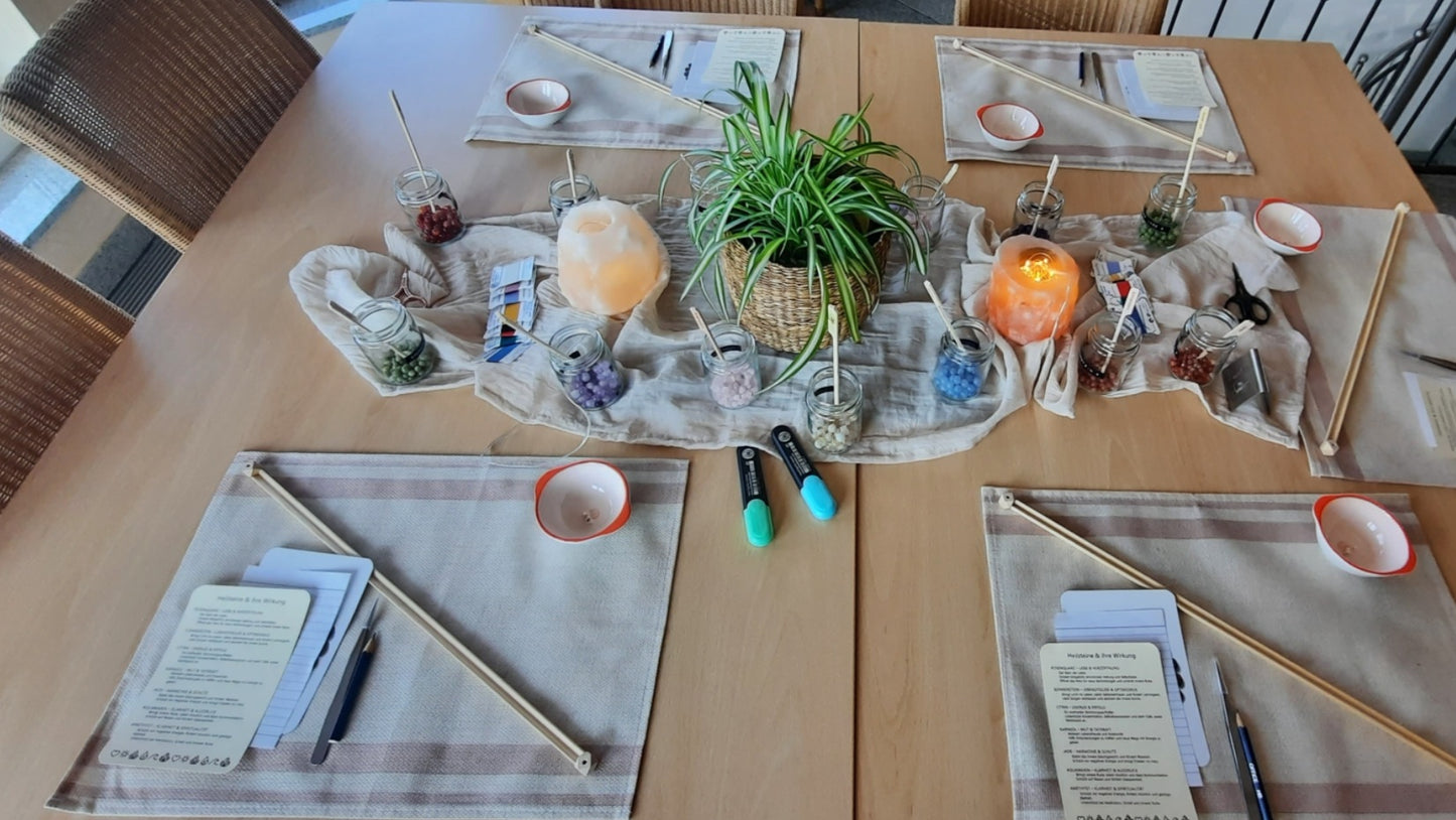 Perlenparty – Dein kreativer Workshop | Knüpfe deinen eigenen Edelsteinperlenschmuck ✨