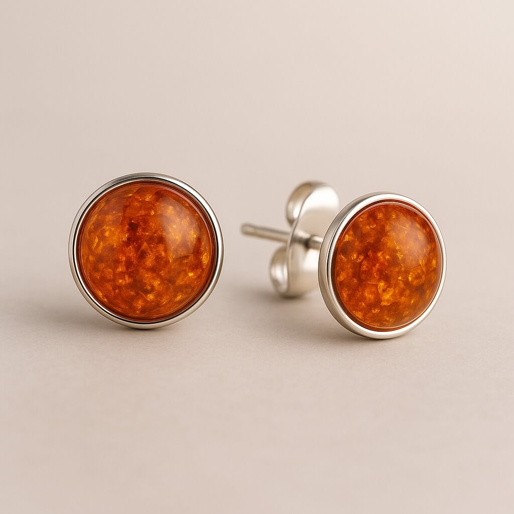 Ohrstecker Cabochon