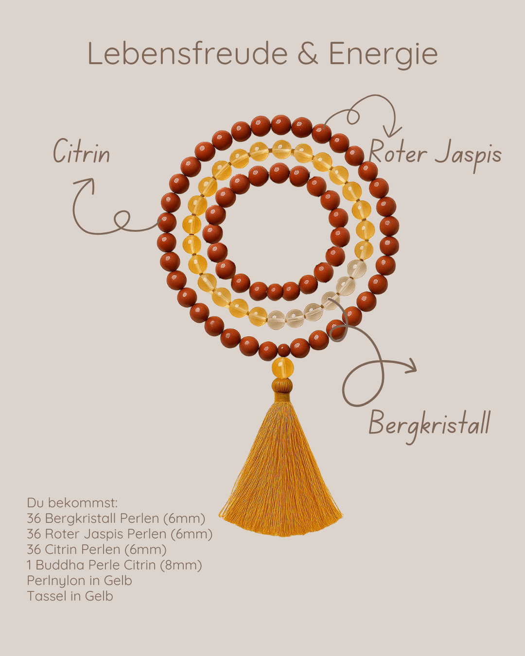 ✨ Mala-Ketten Workshop – Gestalte deine persönliche Kraftkette ✨