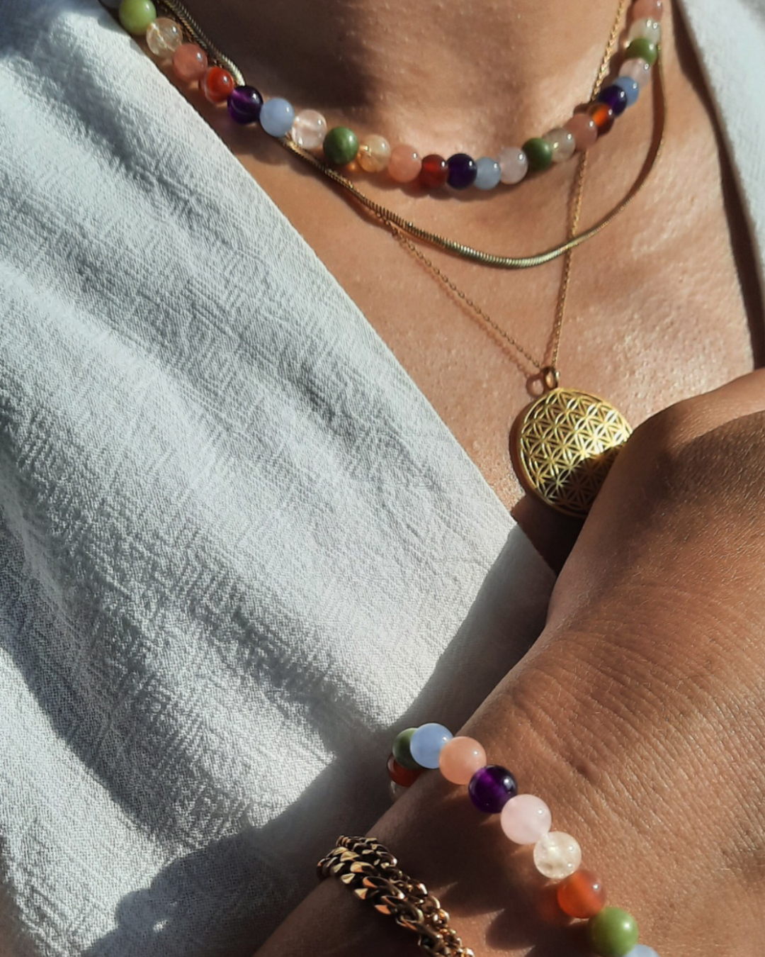 Perlenparty – Dein kreativer Workshop | Knüpfe deinen eigenen Edelsteinperlenschmuck ✨