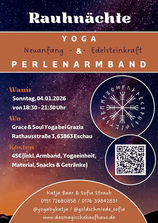Rauhnächte Workshop ✨ Neuanfang und Edelsteinkraft ✨