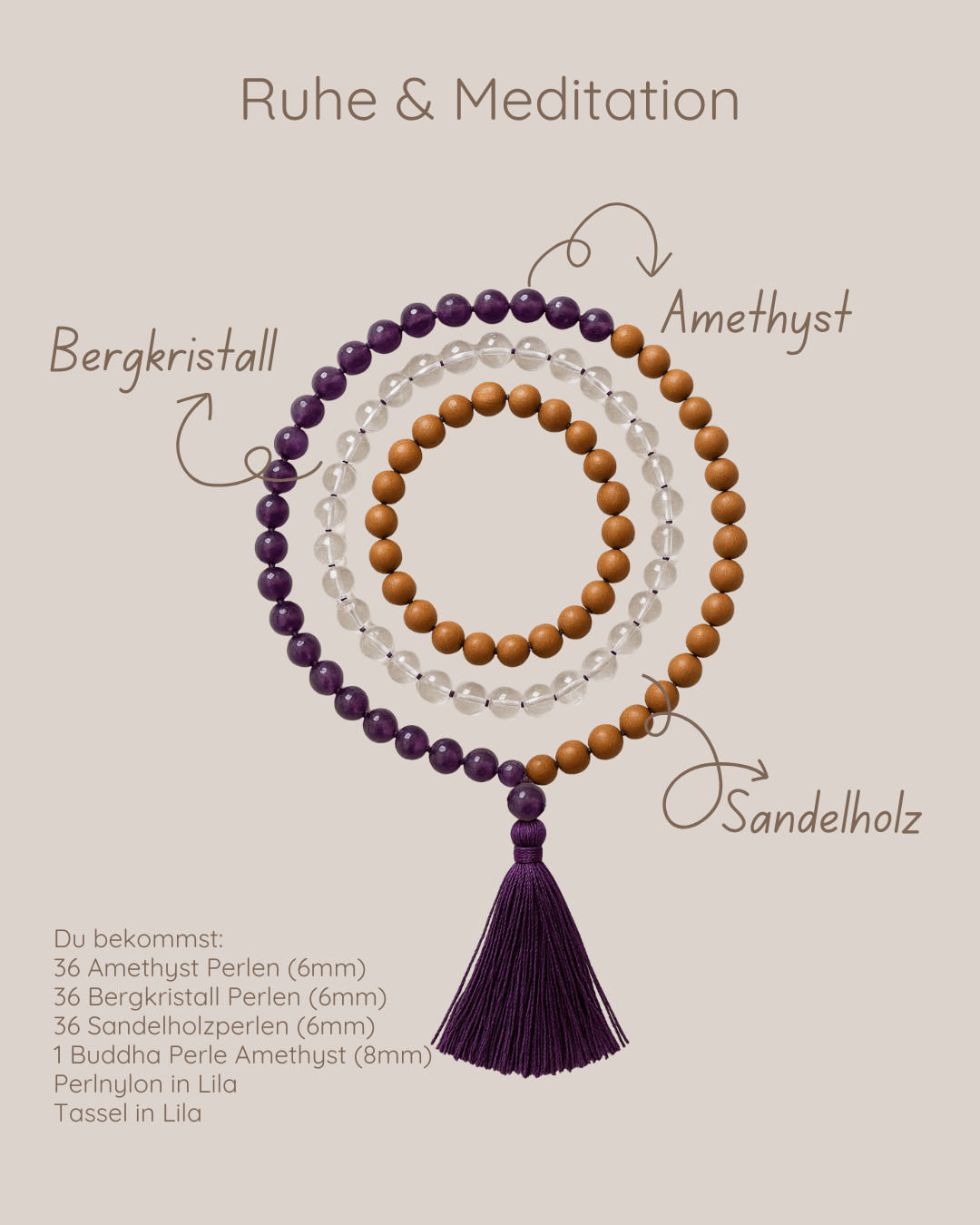 ✨ Mala-Ketten Workshop – Gestalte deine persönliche Kraftkette ✨